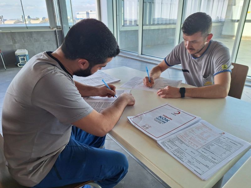 Türk Kızılay'ını Farba'da ağırladık