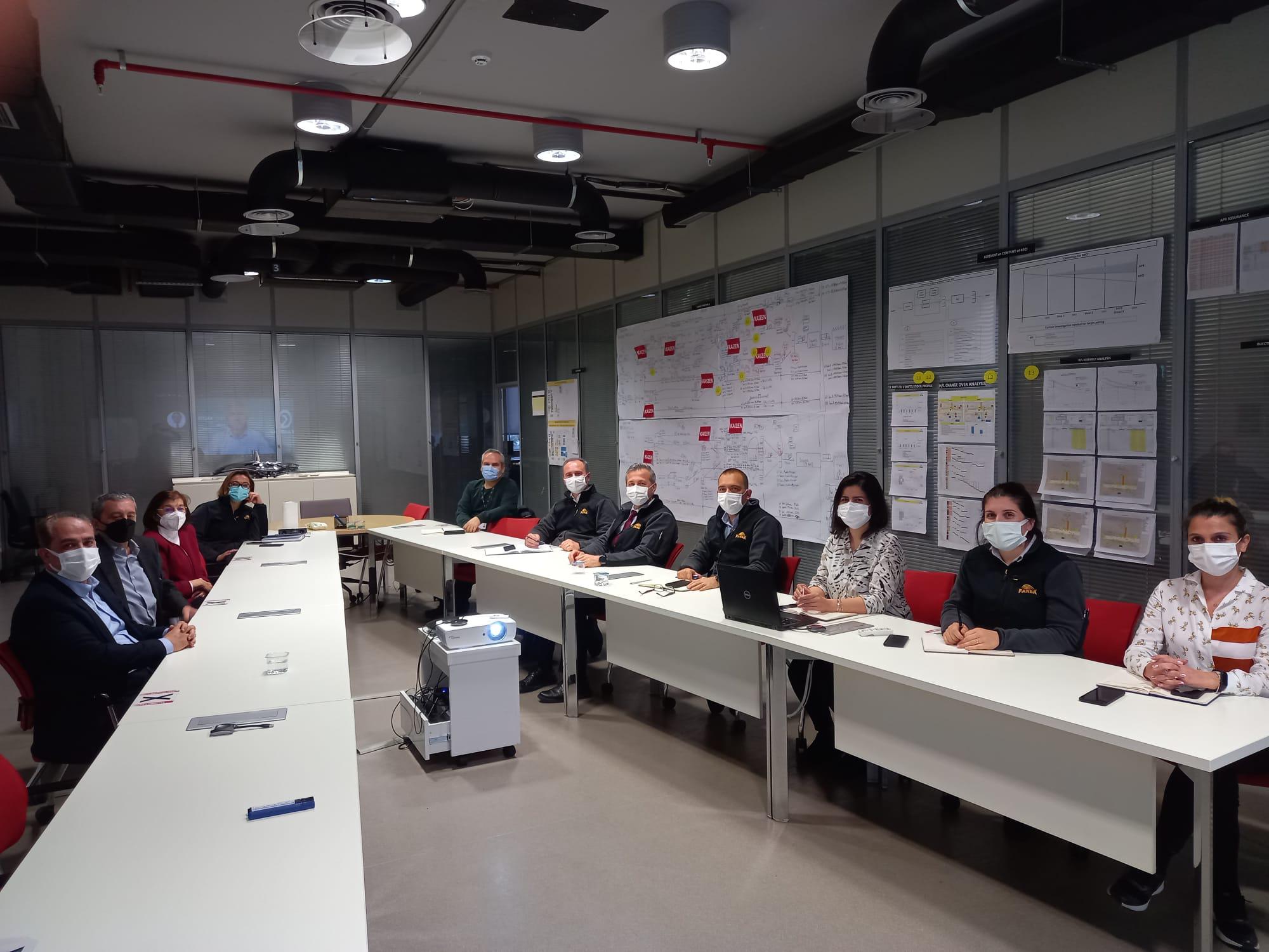 We completed our first evaluation on the EFQM journey with KALDER evaluators.