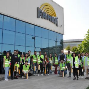 We hosted Yeditepe University students in our factory